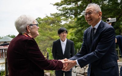 Family of US airman who died in wartime medical experiments joins memorial in Japan