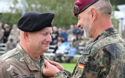 Army NCO earns German medal for service honoring his training exchange efforts