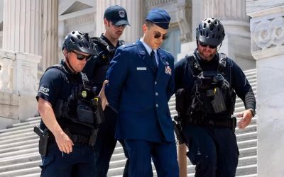 ‘Spoke to change something:’ Air Force major awaits potential court-martial for Trump impeachment comments