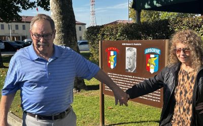 At a parade field in Italy, one Army family’s legacy comes full circle