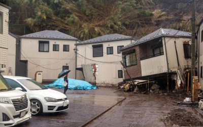 Marine digs children from debris after deadly landslide strikes Japanese neighborhood