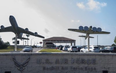 Civilian in custody after Air Force base breach in Florida