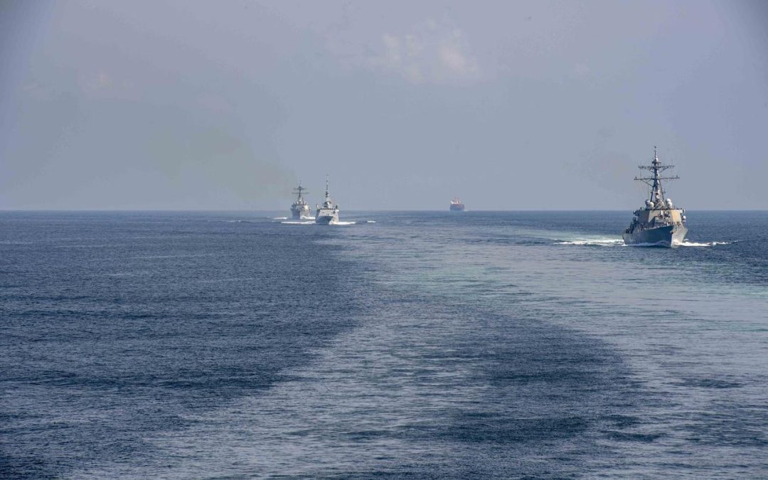 US ‘forcefully’ deters 2 Iranian boats from taking Navy drone in Middle East