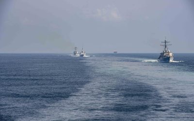 US ‘forcefully’ deters 2 Iranian boats from taking Navy drone in Middle East