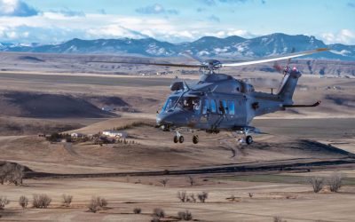 Grey Wolf helicopter ready to take over ICBM security