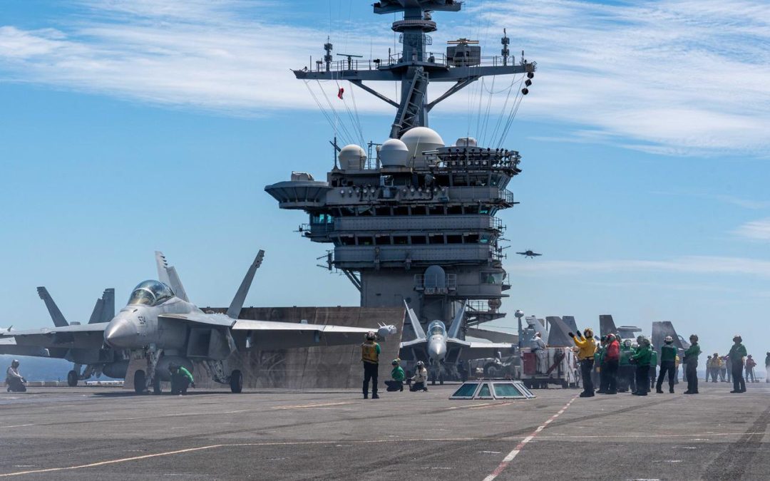 Navy sends Roosevelt to Middle East amid continuing Iran war