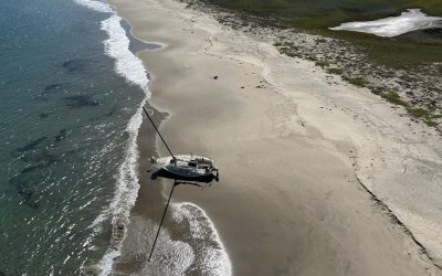 Coast Guard rescues person after boat runs aground on Santa Rosa Island