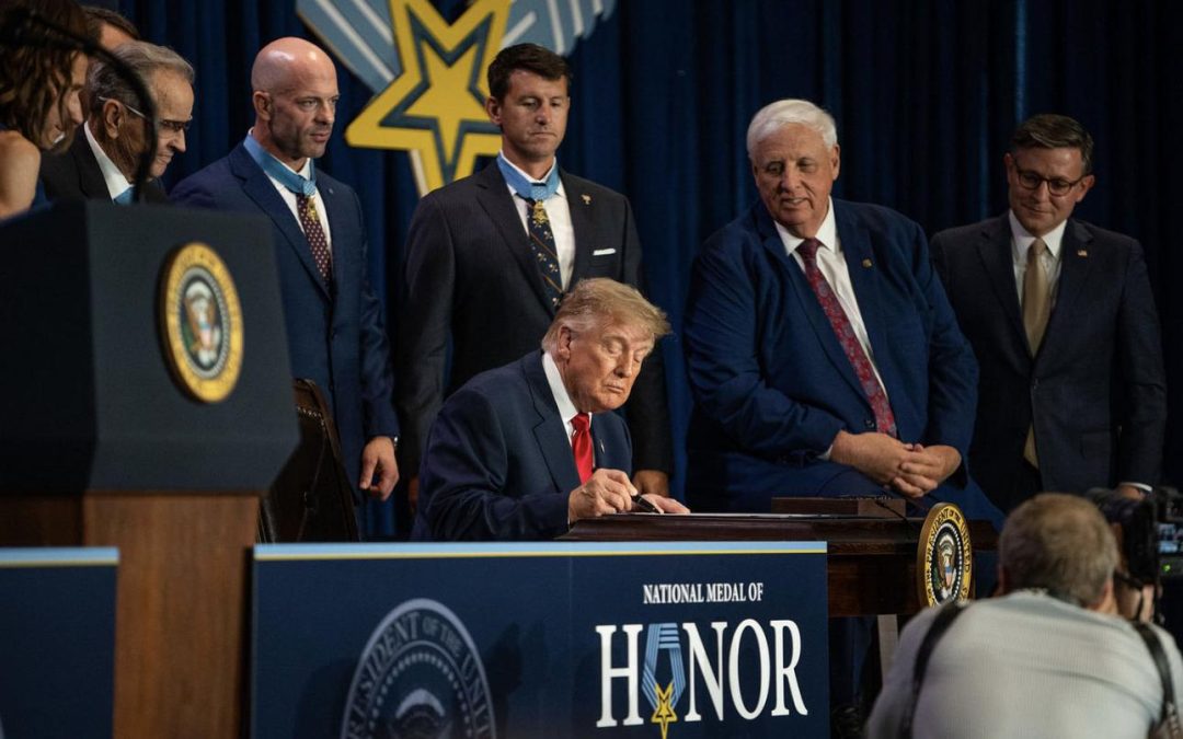 Monument to Medal of Honor recipients on National Mall clears final hurdle with bill signing