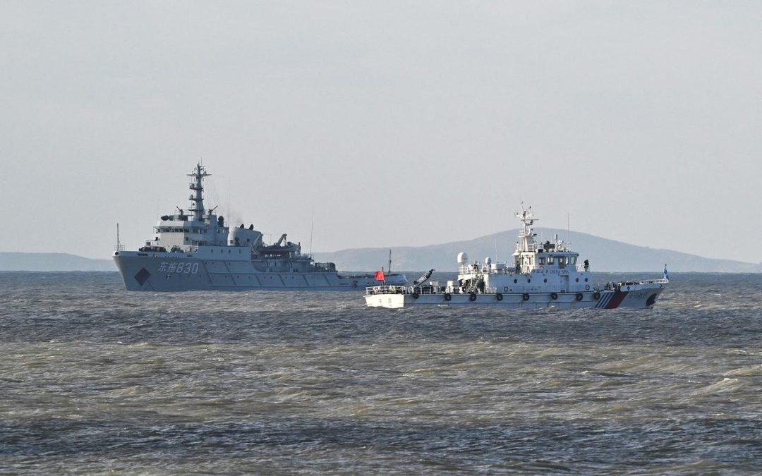 China piles pressure on Taiwan with new patrols off Pacific Coast