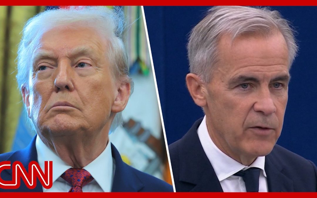 Carney fires back after Trump tariff threat over EU ties