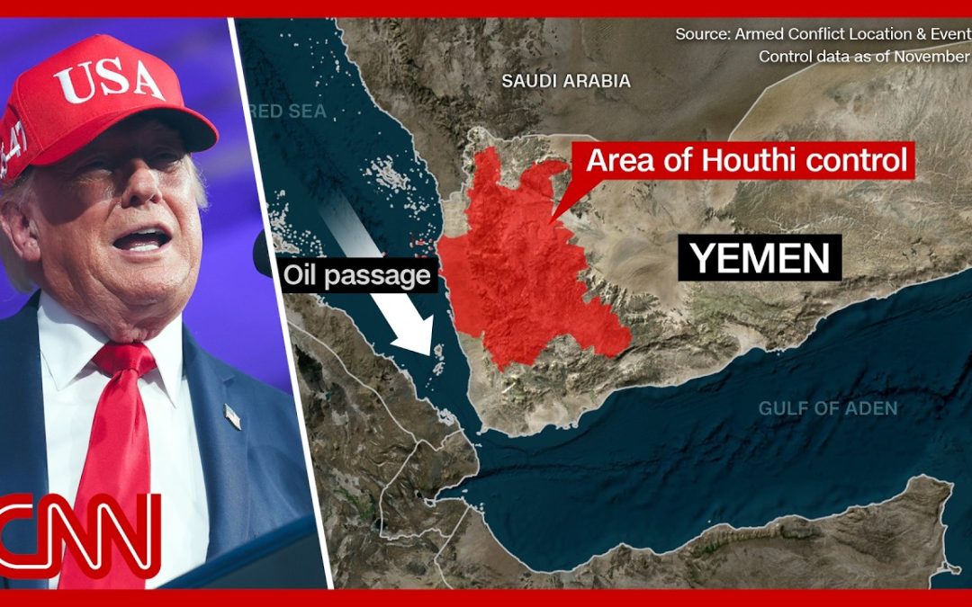 Why did Trump backtrack on helping Saudi Arabia with the Houthis?