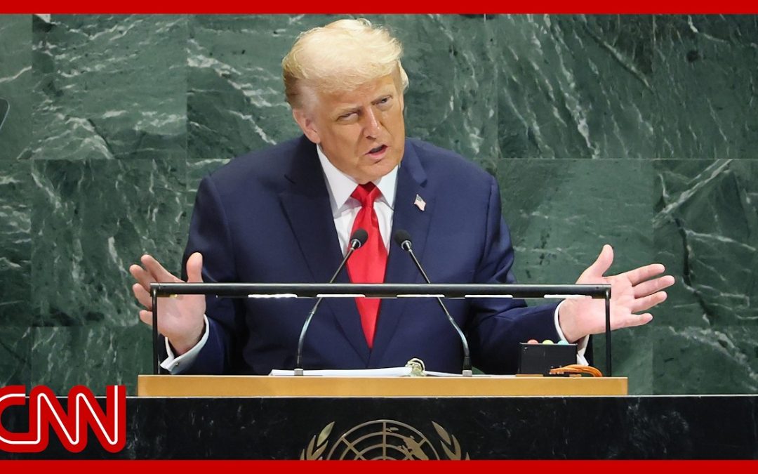 Live: Trump addresses UN General Assembly