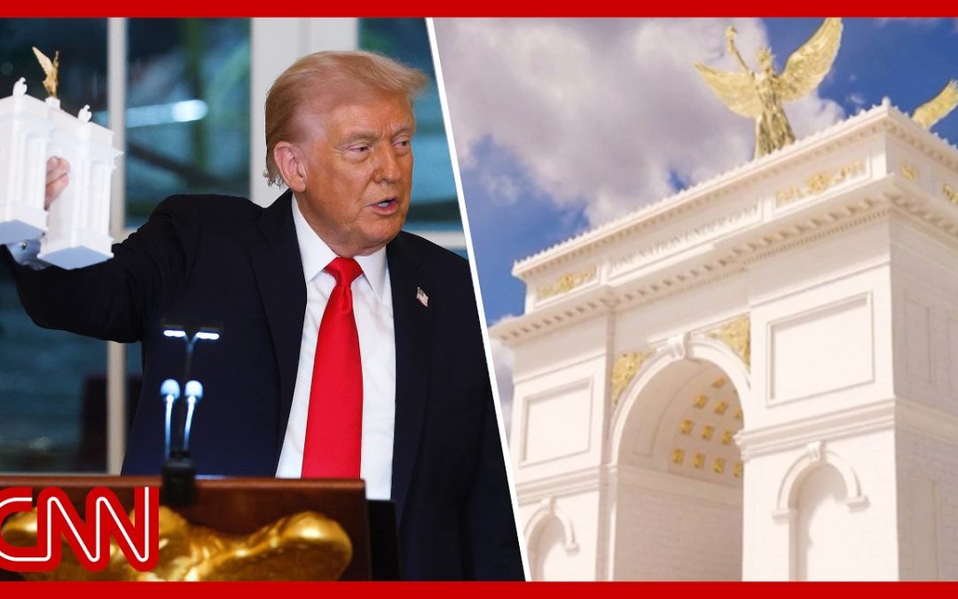 Trump: Triumphal arch will be used for drones, snipers & ammo