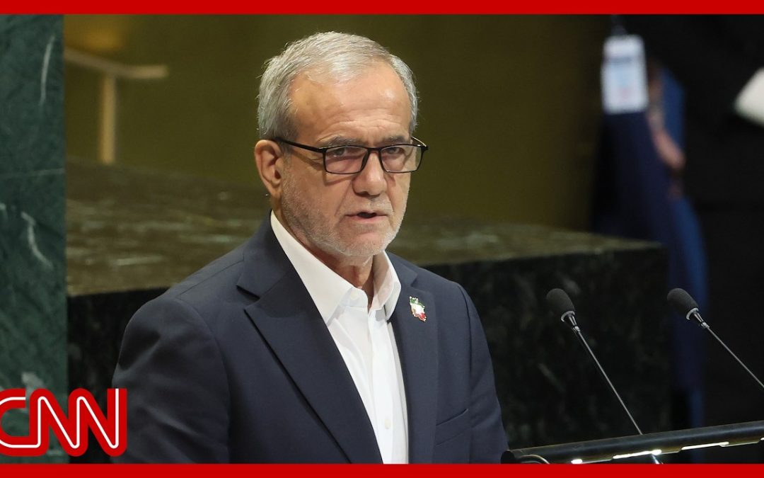 Live: Iran President Masoud Pezeshkian addresses UN General Assembly