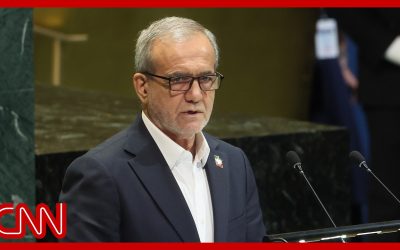 Live: Iran President Masoud Pezeshkian addresses UN General Assembly