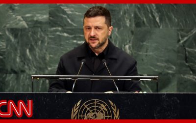 Live: Ukraine President Zelensky addresses UN General Assembly