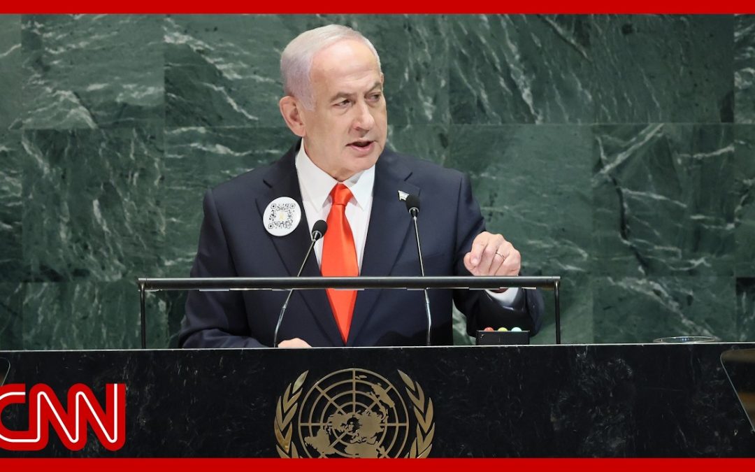 Live: Israel PM Netanyahu addresses UN General Assembly