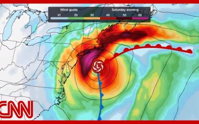 Nor’easter storm strengthens as it zeroes in on Atlantic shores