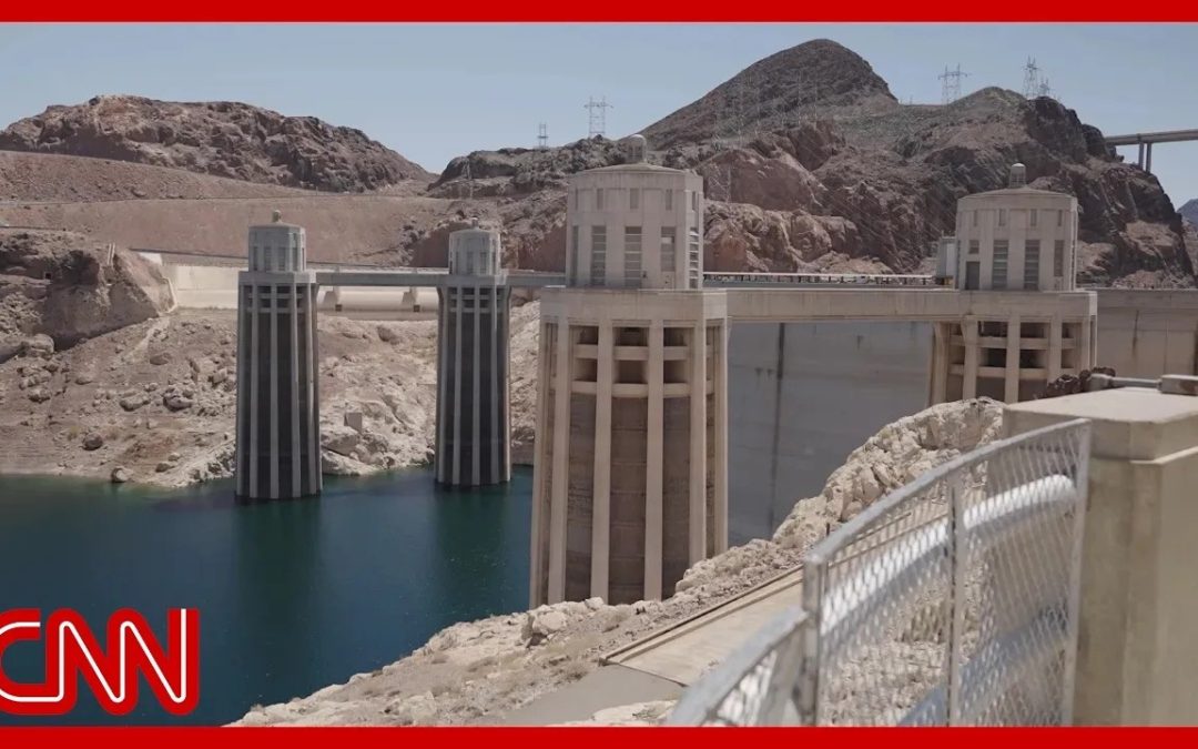 The West’s largest water reservoir is so low, sunken boats can be seen