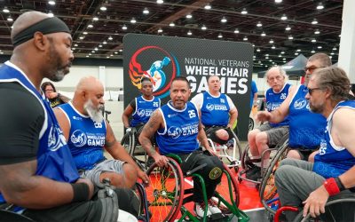Once overwhelmed, now a mentor at the National Veterans Wheelchair Games