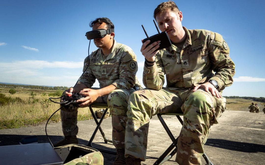 Army unit claims a first with attack drone built and flown by its own soldiers