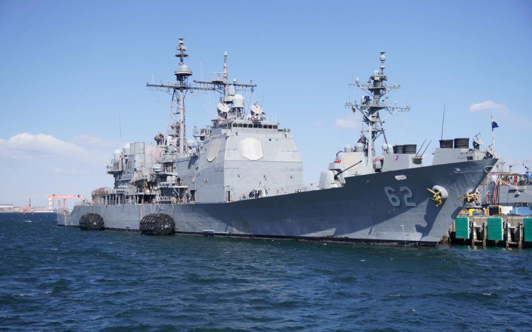 Last Japan-based cruiser departs Yokosuka as Navy phases out Ticonderoga class