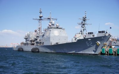 Last Japan-based cruiser departs Yokosuka as Navy phases out Ticonderoga class
