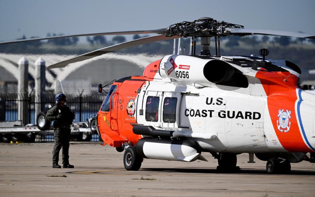 Coast Guard rescues 16 people in the water off Mexico’s coast