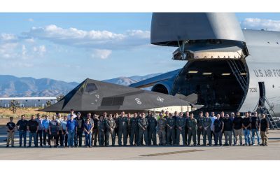 Air Force delivers F-117A to Smithsonian for display