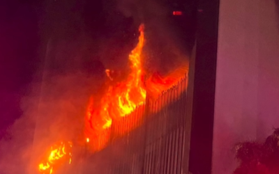 Service members on border mission displaced by fire at Texas hotel