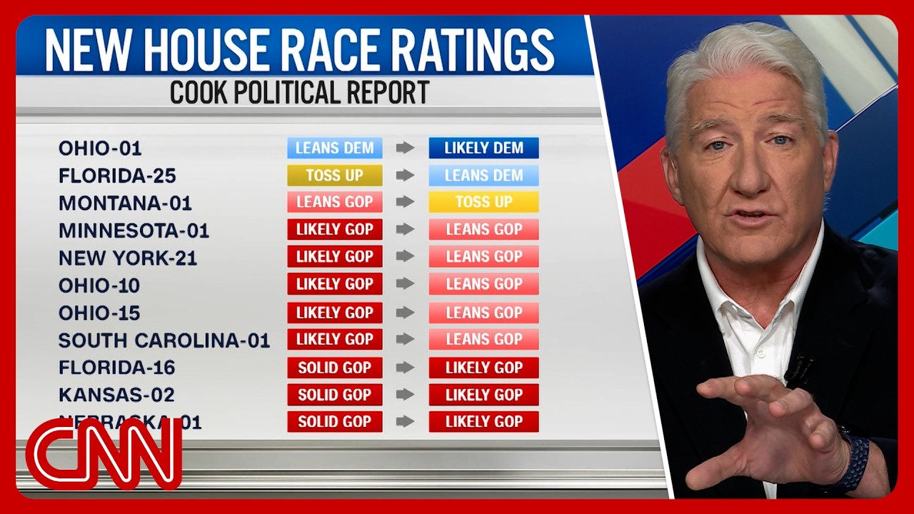 11 more House races shift towards Dems: John King reacts