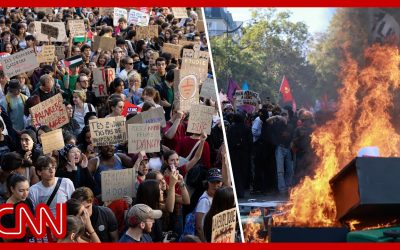 French student loses hand to grenade in unprecedented protests