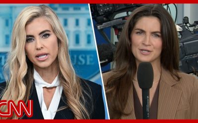 ‘Quite unusual’: Kaitlan Collins reacts to Katie Zacharia’s first WH briefing